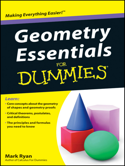 Title details for Geometry Essentials For Dummies by Mark Ryan - Available